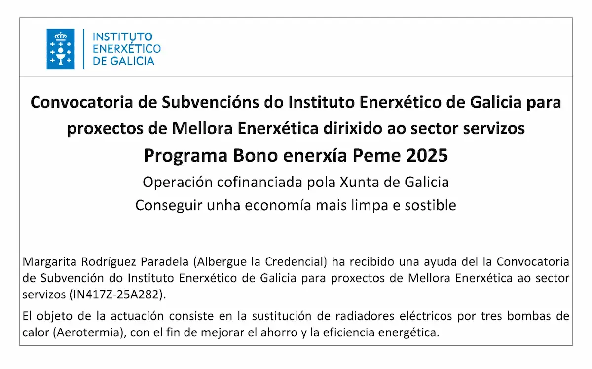 subvención la credencial